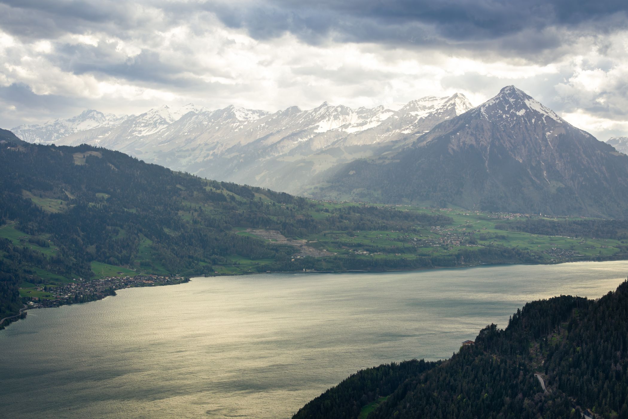 View from Harder Kulm, Switzerland
