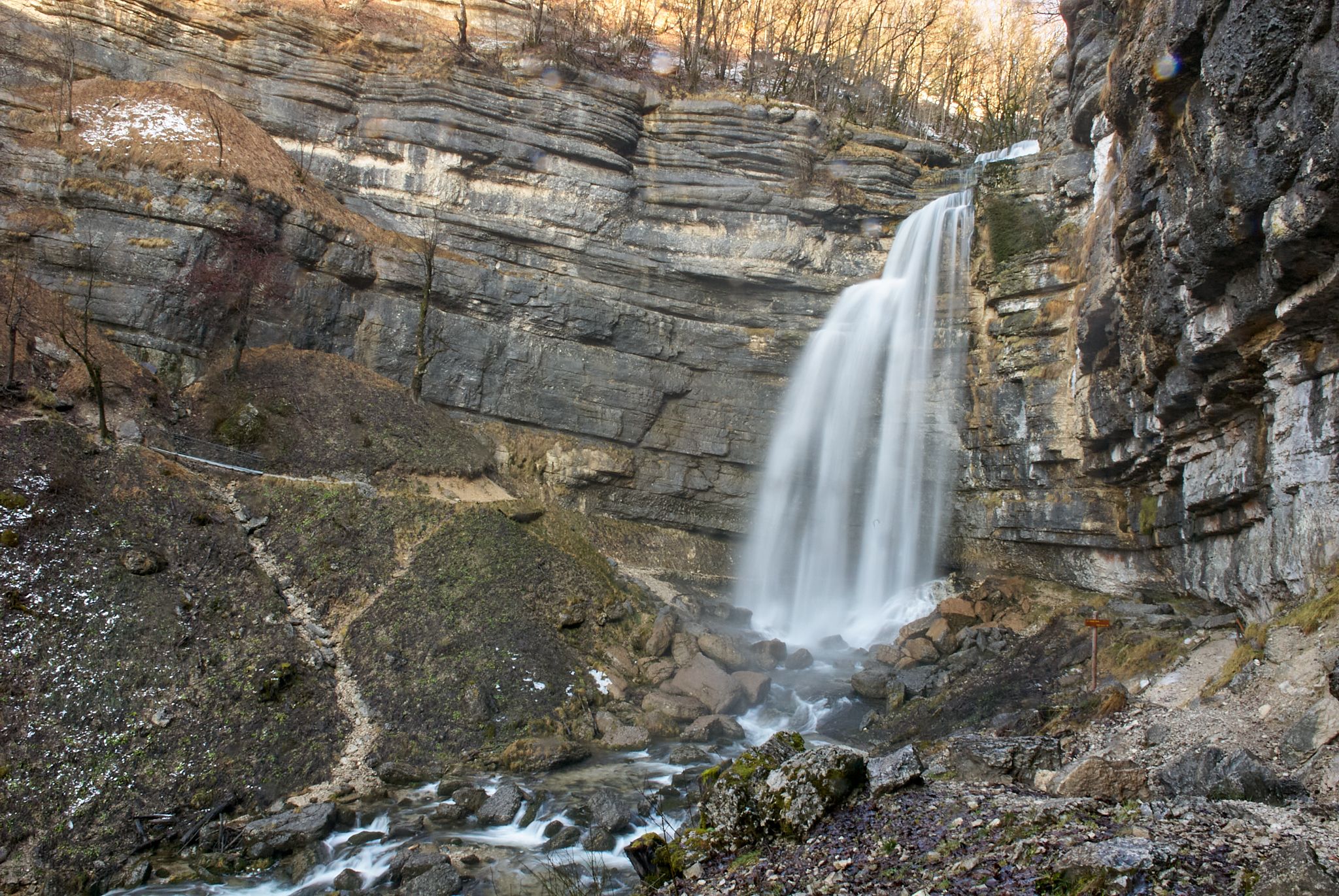 Le Grand Saut - Cascades du Hérisson, France
