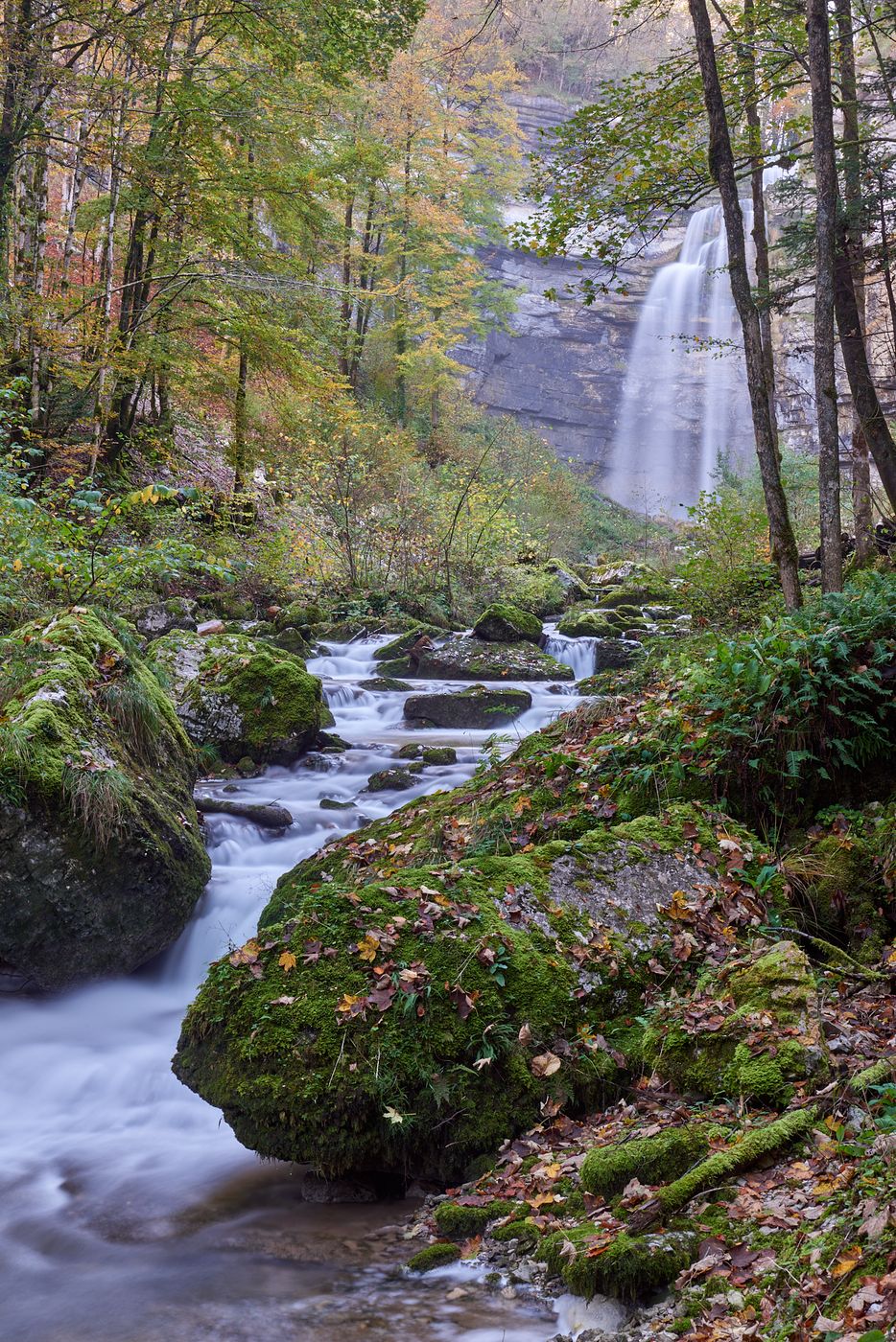 Le Grand Saut - Cascades du Hérisson, France