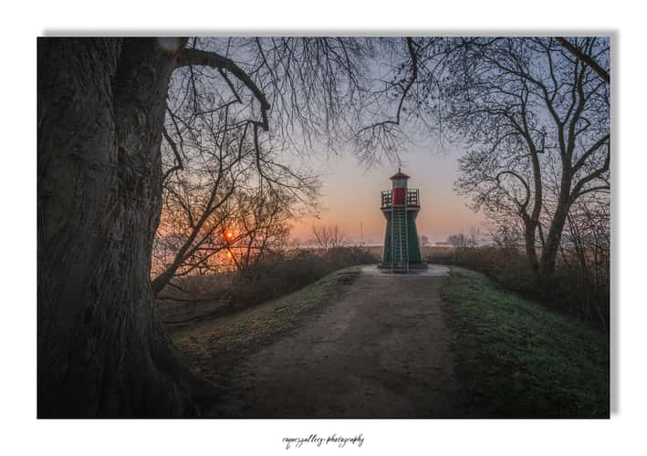 Lighthouse Bunthäuser Spitze, Hamburg