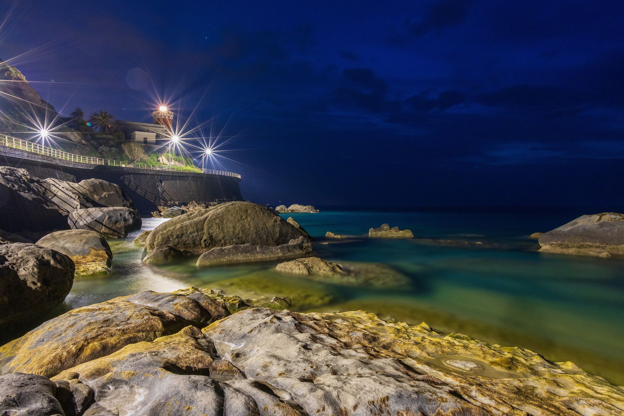 Lighthouse, Faro di Capo d'Orlando, Sicily, Italy