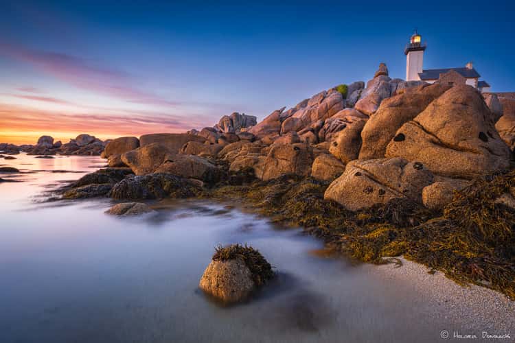 Lighthouse of Pontusval (Phare de Pontusval), Brittany