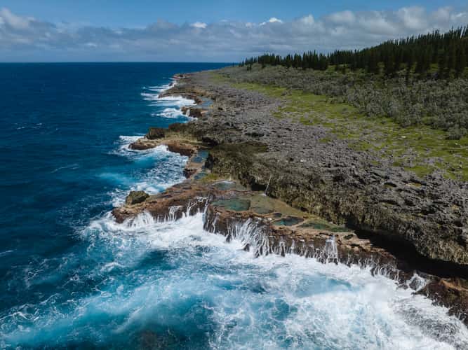 Marmites of Lifou - natural pools