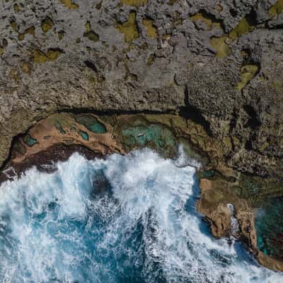 Marmites of Lifou - natural pools, New Caledonia