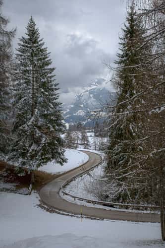 Maso Ganzaie view to the Cermis Mountain