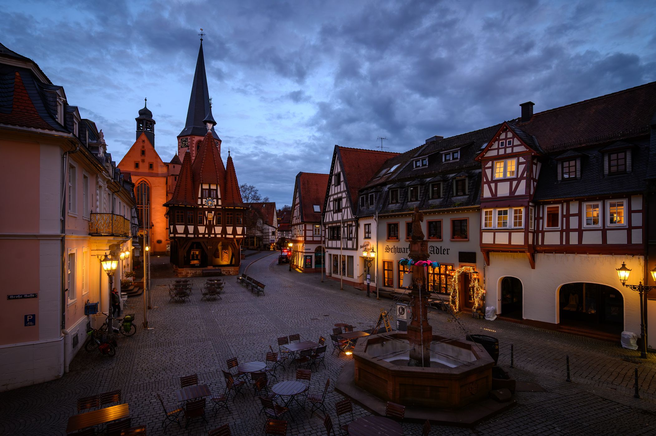 Michelstadt Historic Town Hall, Germany