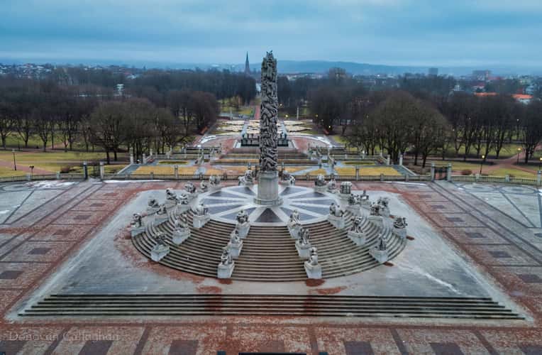 Monolith plateau, Vigeland Sculpture Park, Oslo