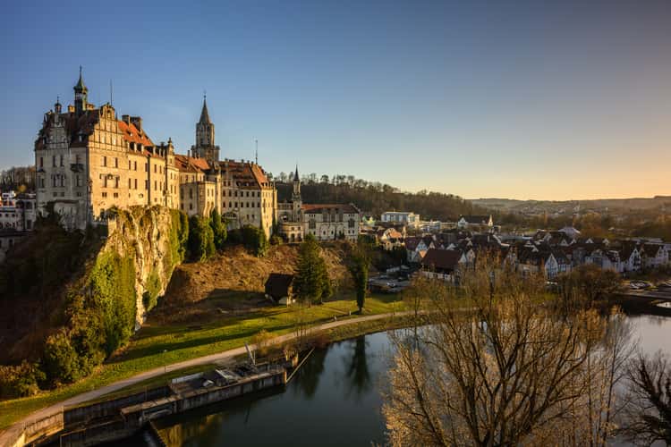Mühlberg viewpoint in Sigmaringen