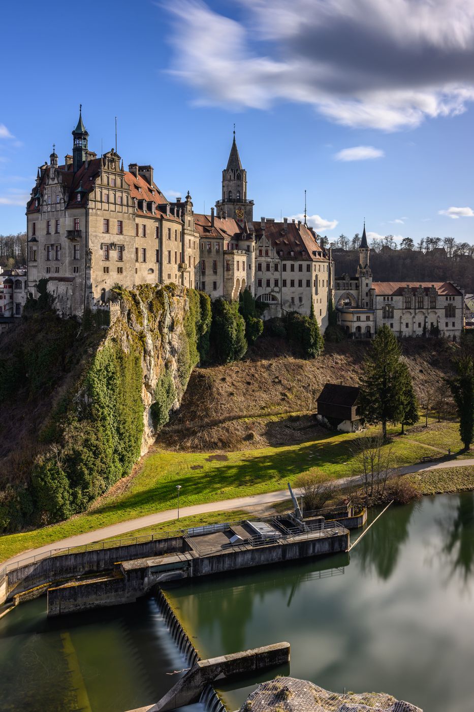 Mühlberg viewpoint in Sigmaringen, Germany