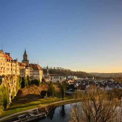 Mühlberg viewpoint in Sigmaringen, Germany