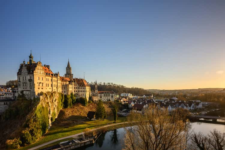 Mühlberg viewpoint in Sigmaringen