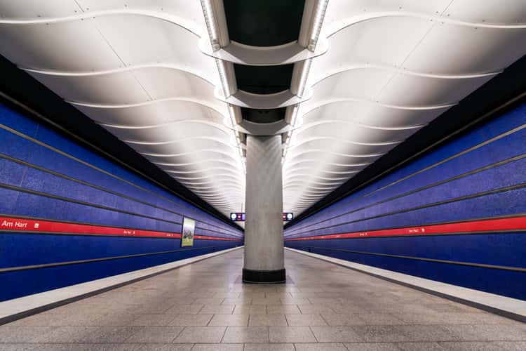 Munich Subway Station 'Am Hart'