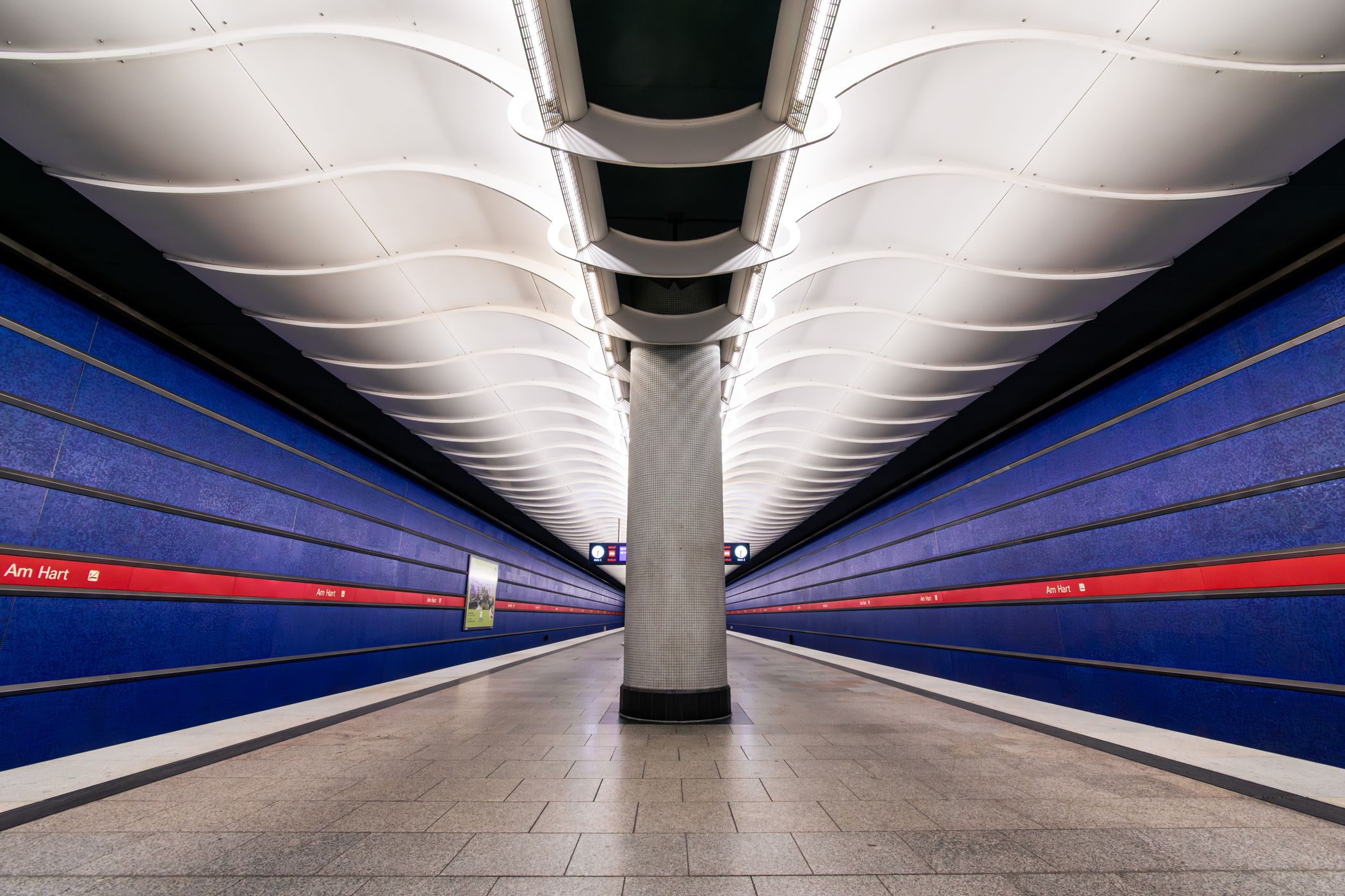 Munich Subway Station 'Am Hart', Germany