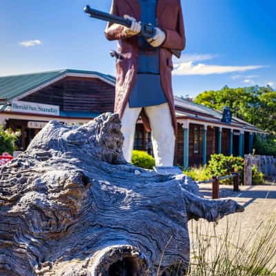 Ned Kelly Statue, Glenrowan, Victoria, Australia