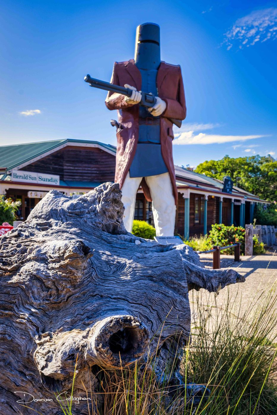 Ned Kelly Statue, Glenrowan, Victoria, Australia