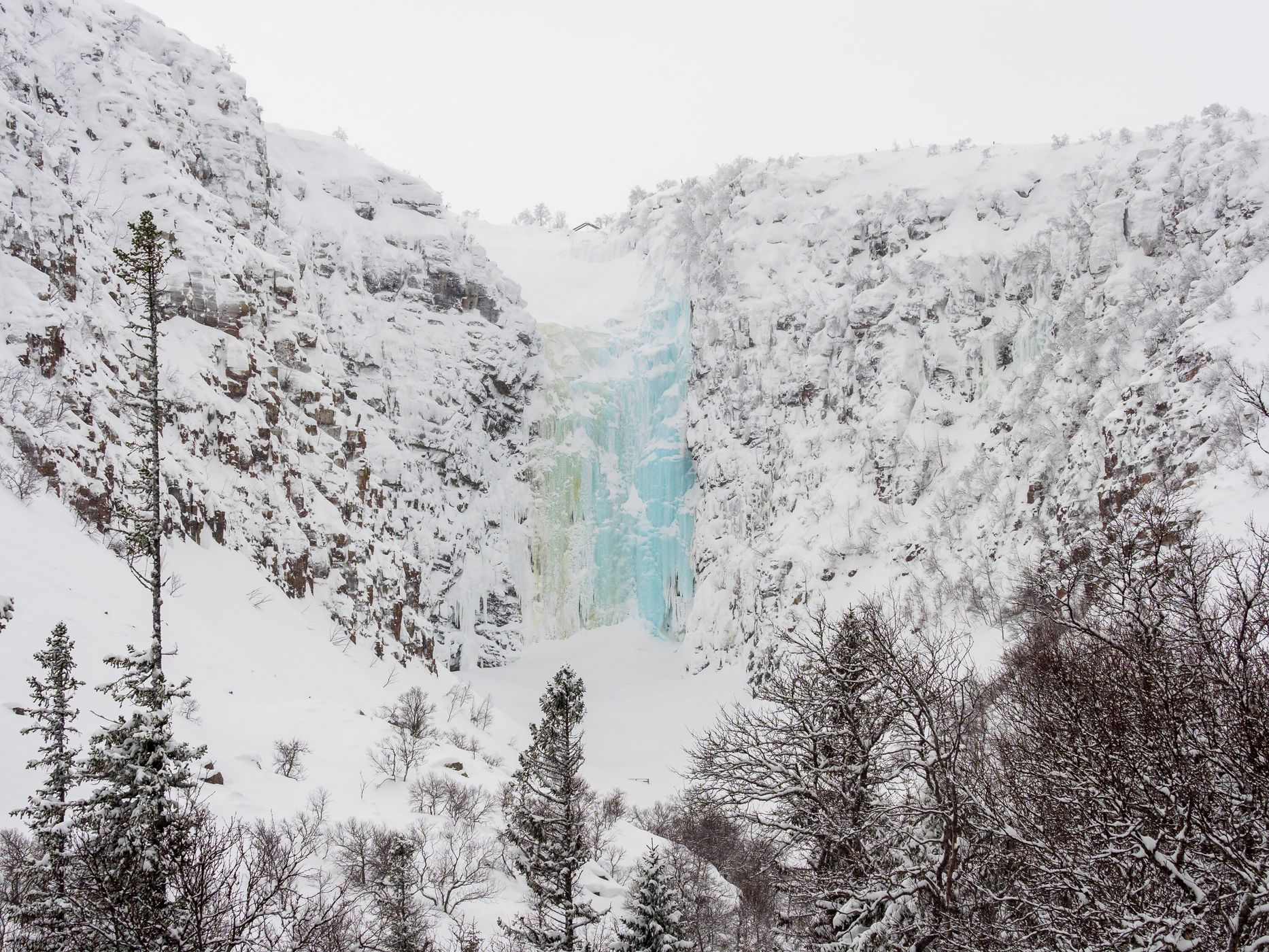 Njupesskär Waterfall, Fulufjället National Park, Sweden