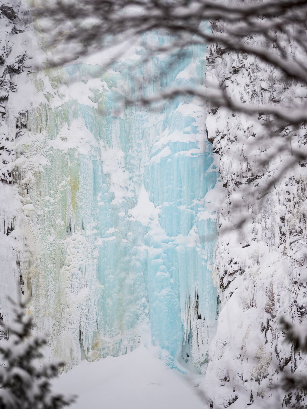 Njupesskär Waterfall, Fulufjället National Park, Sweden