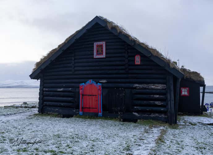 Ólavskirkjan (Olavskirche) in Kirkjubøur