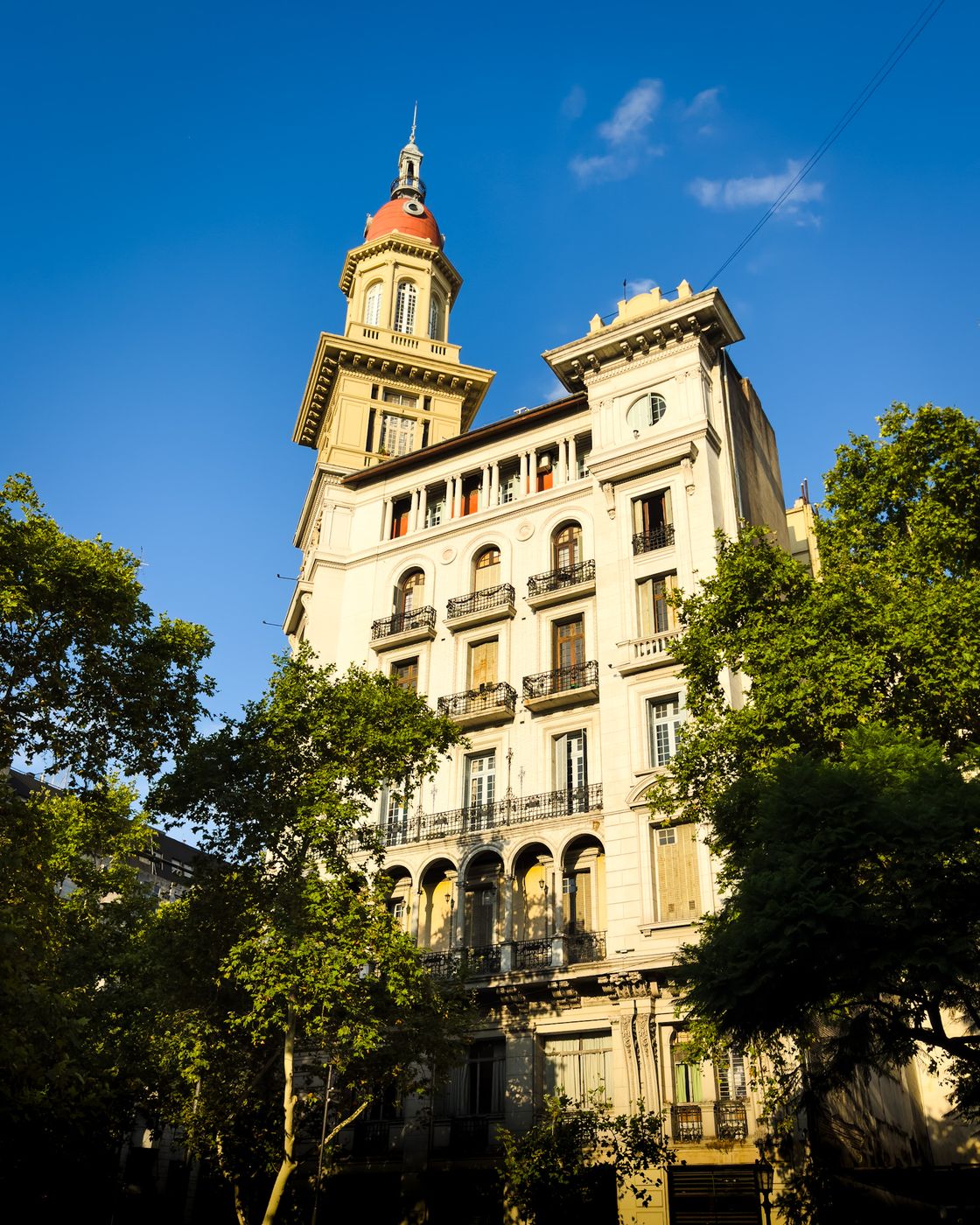 Old Building at Plaza Del Congreso, Argentina