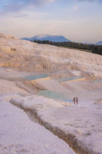 Pamukkale's terraces