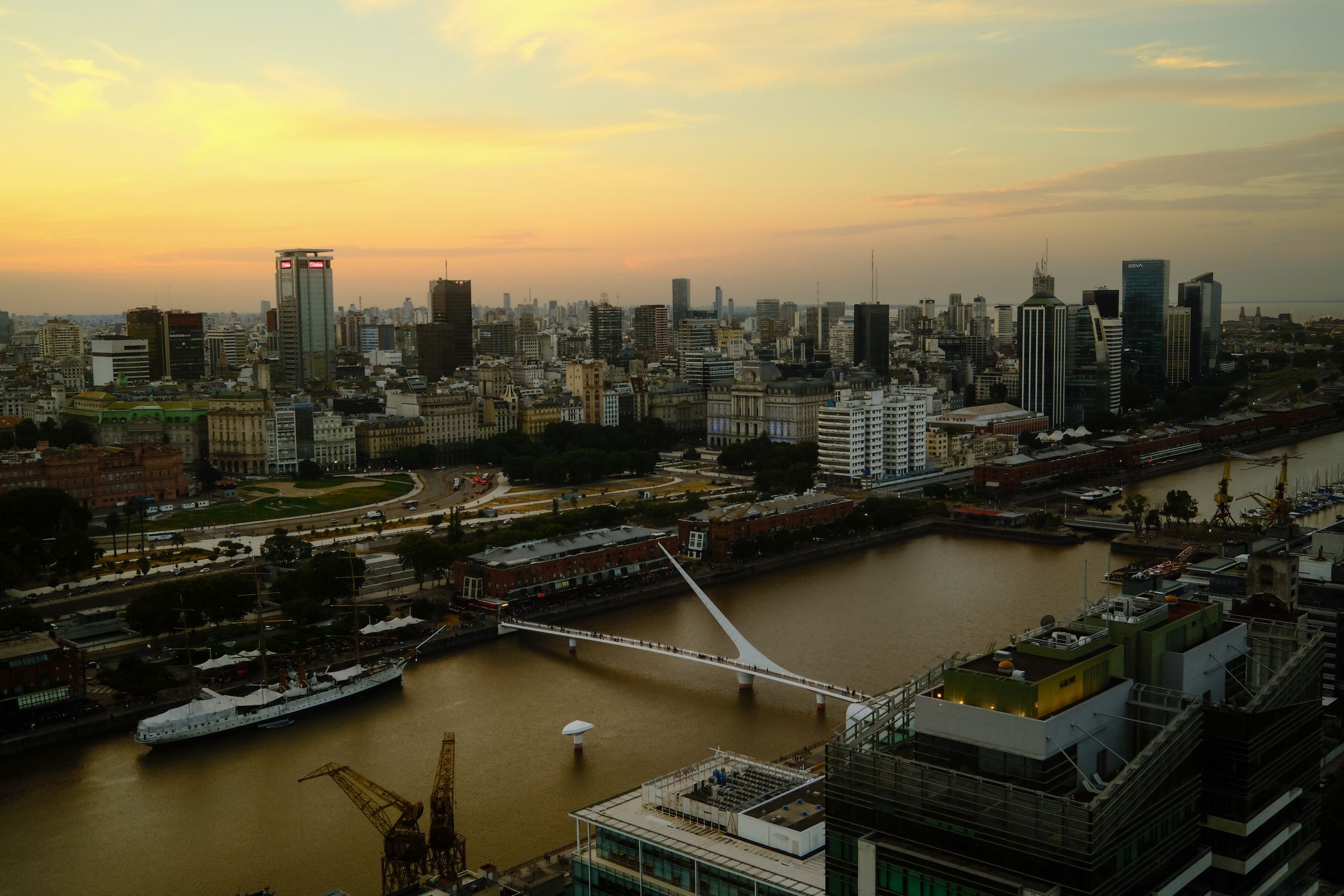 Panorama Bar of Alvear Icon Hotel, Buenos Aires, Argentina