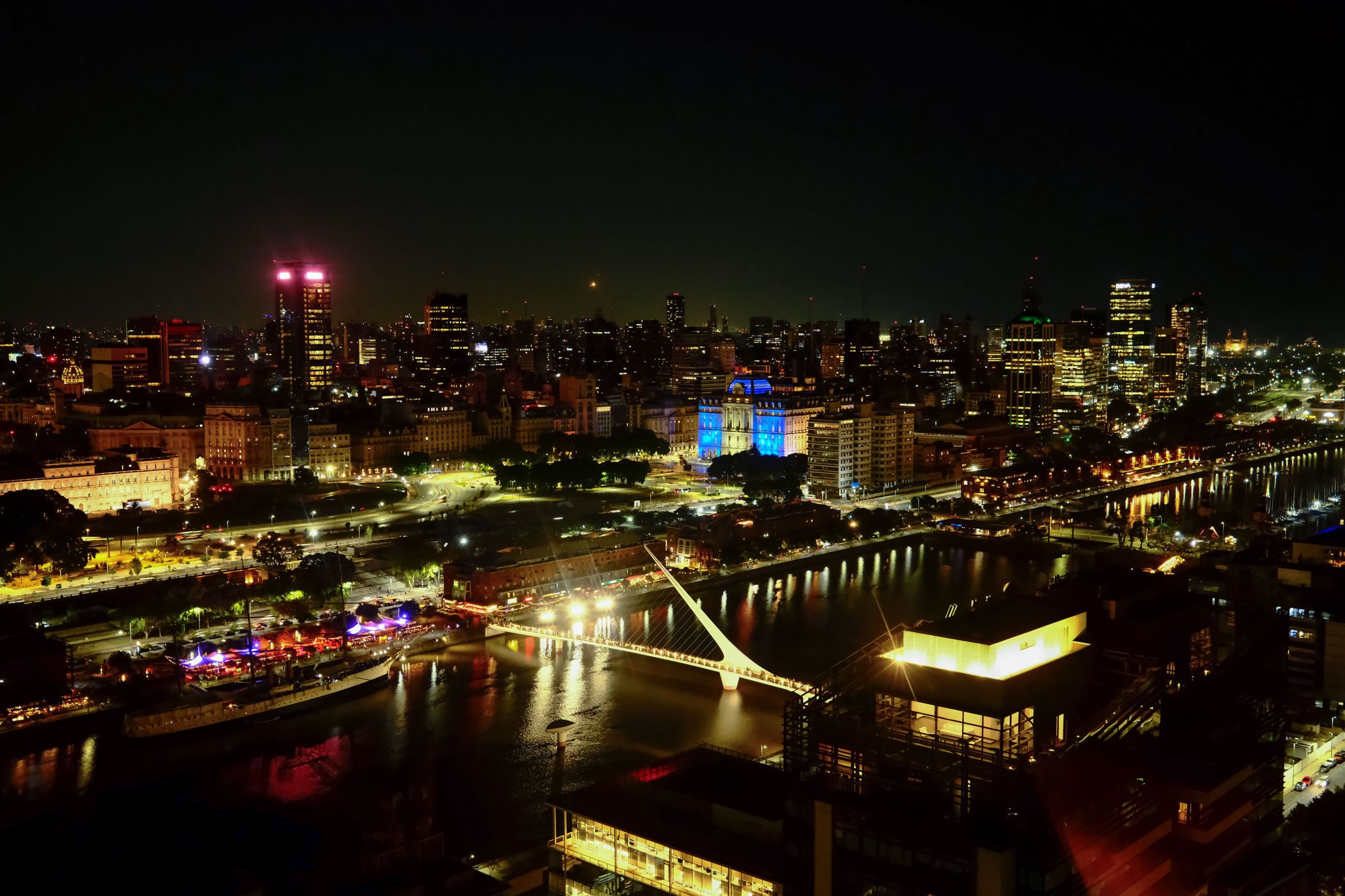 Panorama Bar of Alvear Icon Hotel, Buenos Aires, Argentina