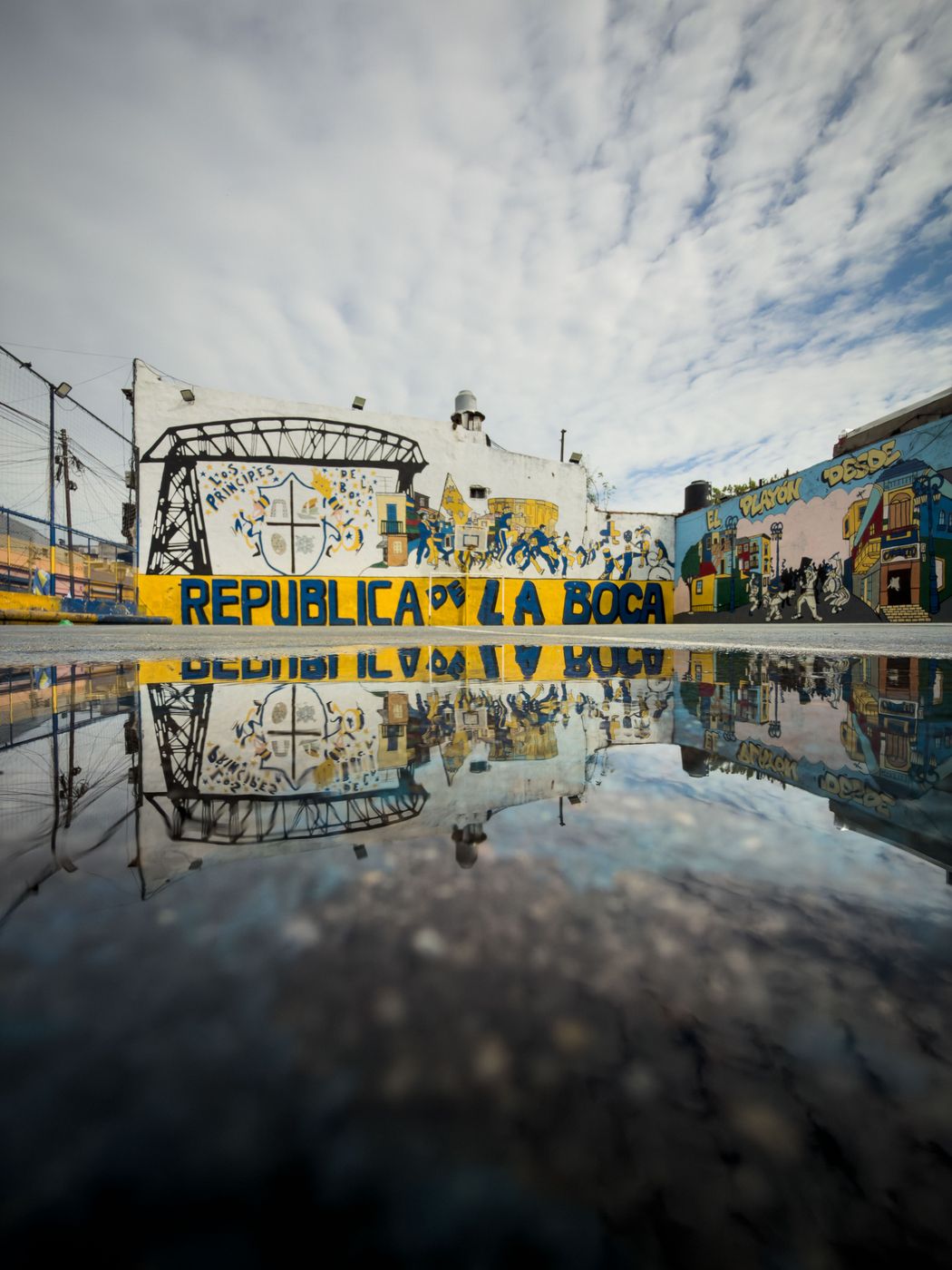 Playon Repunlica de La Boca, Buenos Aires, Argentina