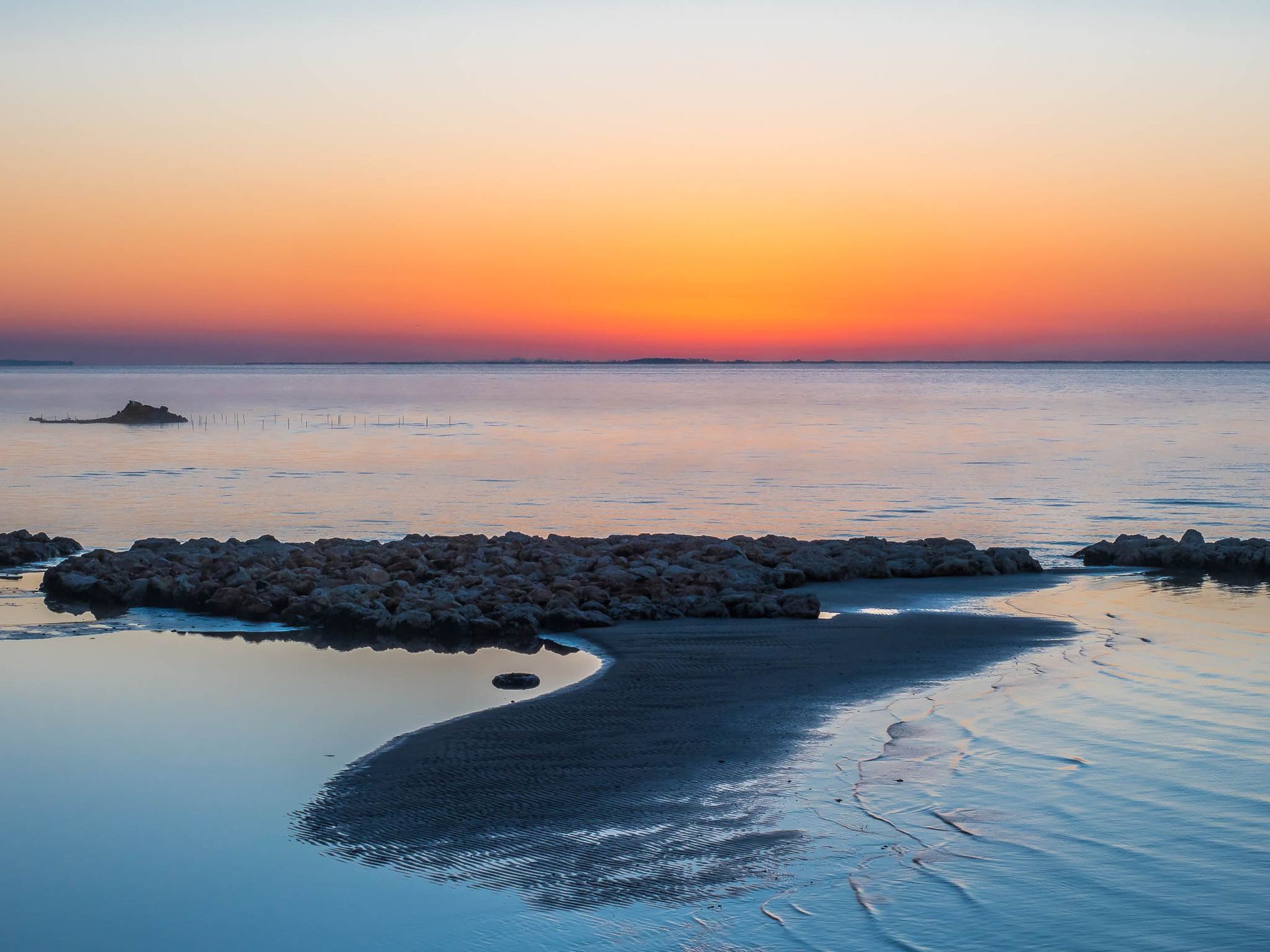Saint George Sound Sunrise, USA