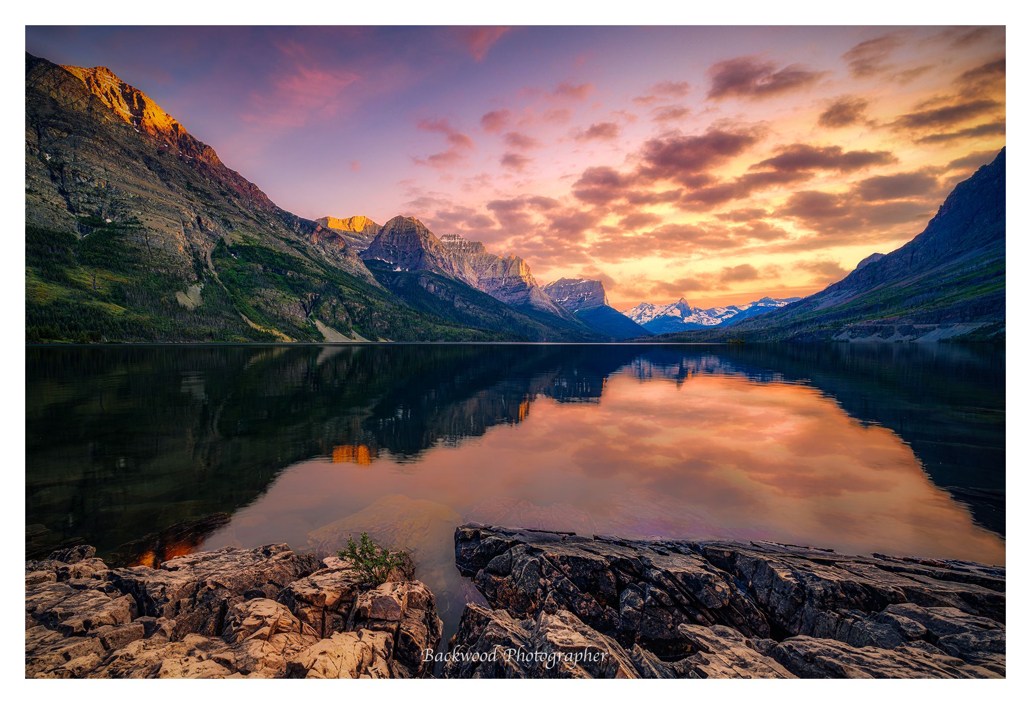 Saint Mary Sunset, USA