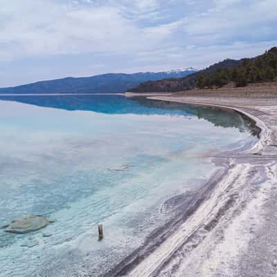 Salda lake (drone), Turkey (Türkiye)