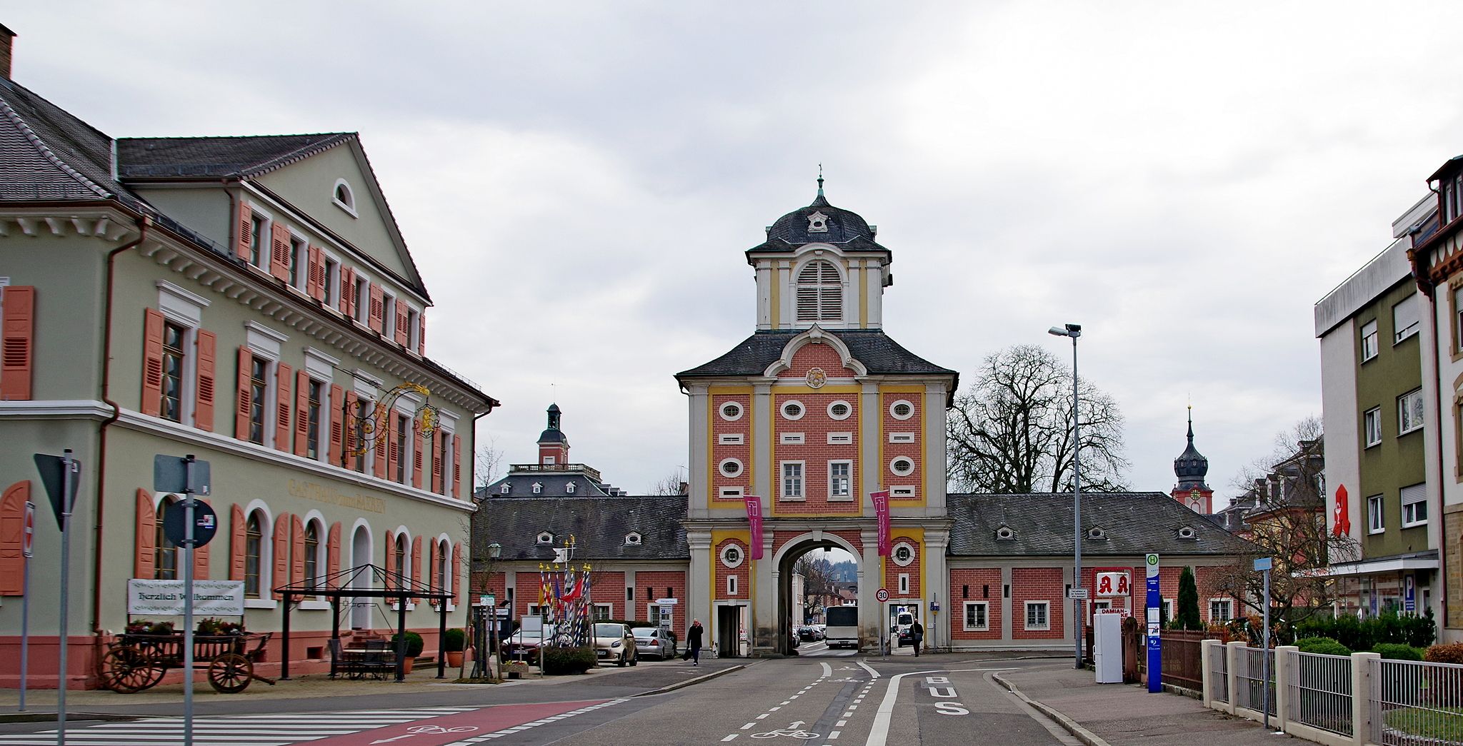 Schloss Bruchsal Nordportal, Germany