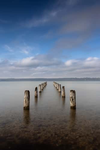 Starnberger See with view to the Alps