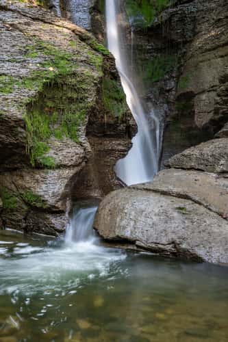 Starzel Waterfall near Jungingen