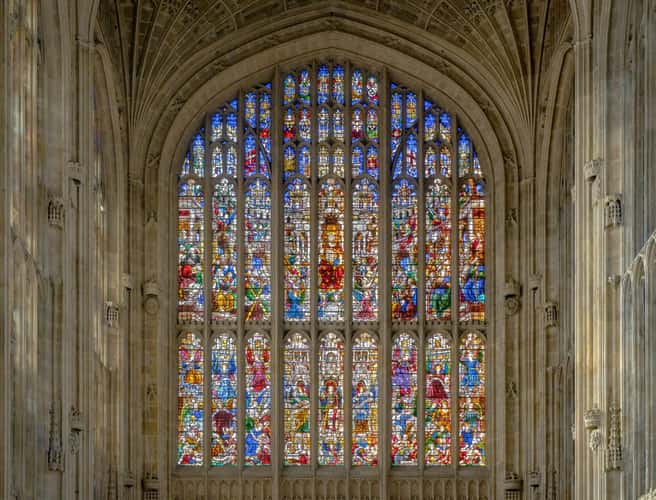 The Great West Window, King's College Chapel, Cambridge