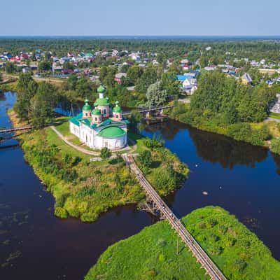 The Olonets Cathedral (drone), Russian Federation