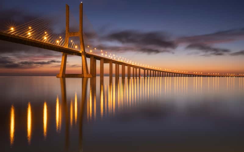 Vasco da Gama Bridge, Lisbon