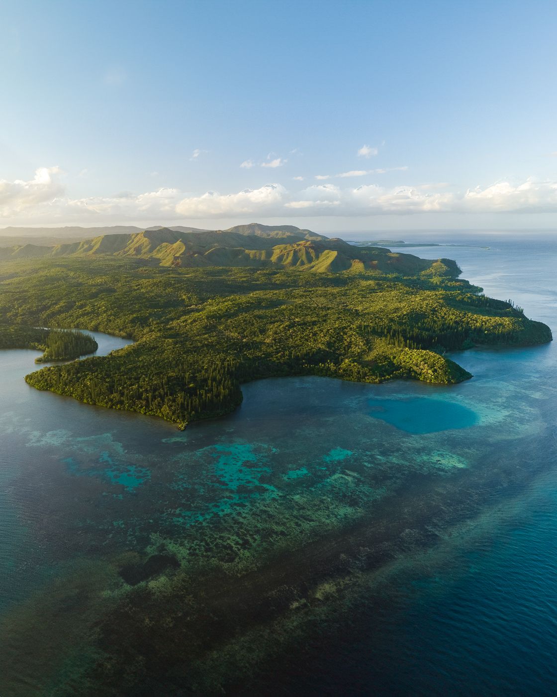 View of Kué's Bay, New Caledonia