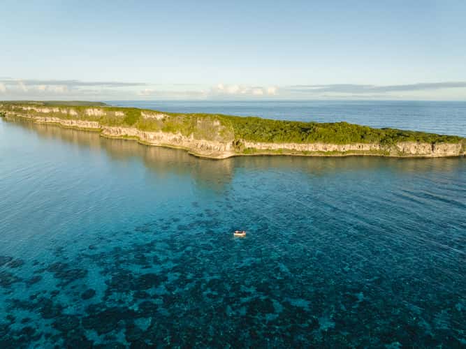 View over Lekiny Cliffs