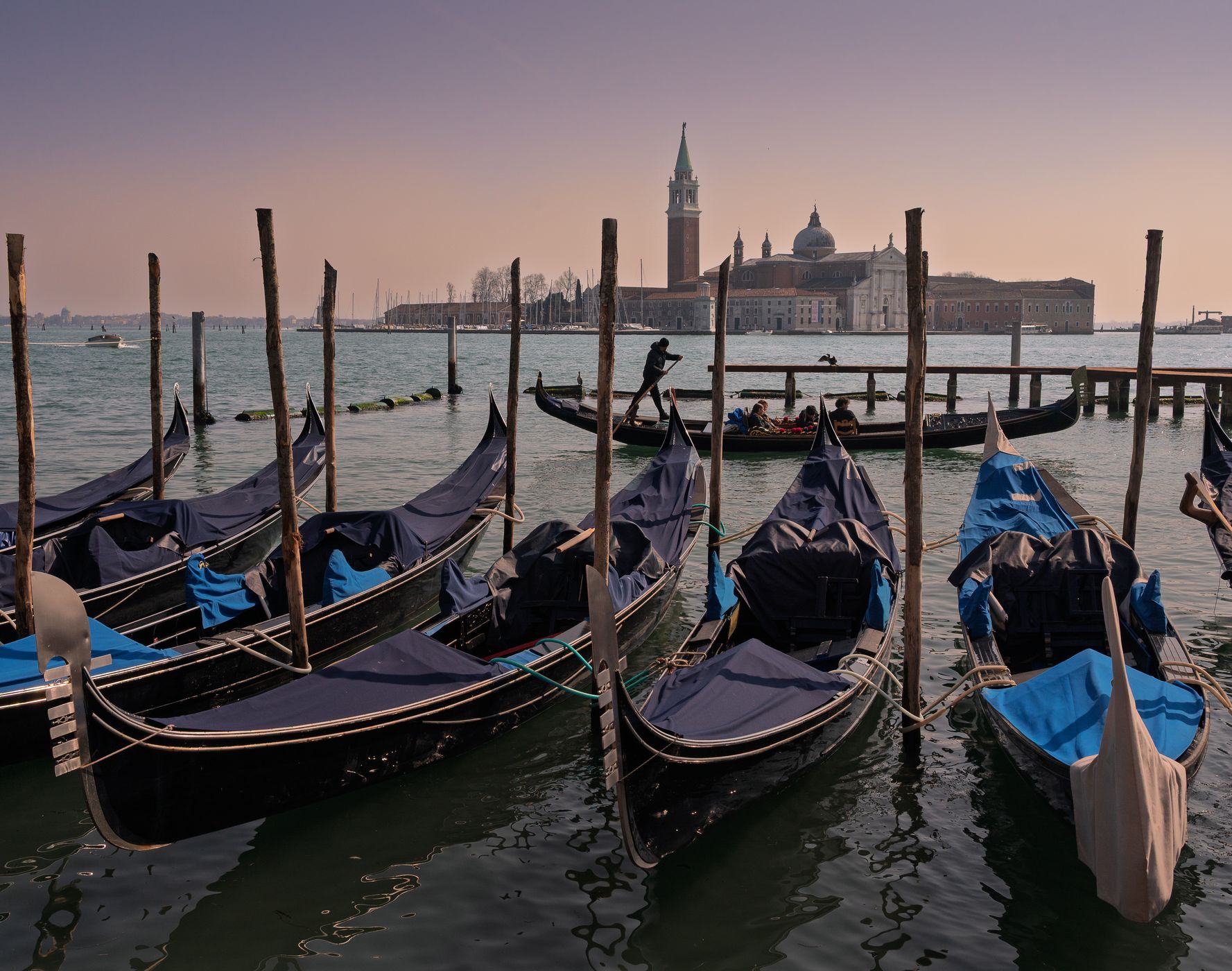 View to San Giorgio Maggiore, Venice, Italy