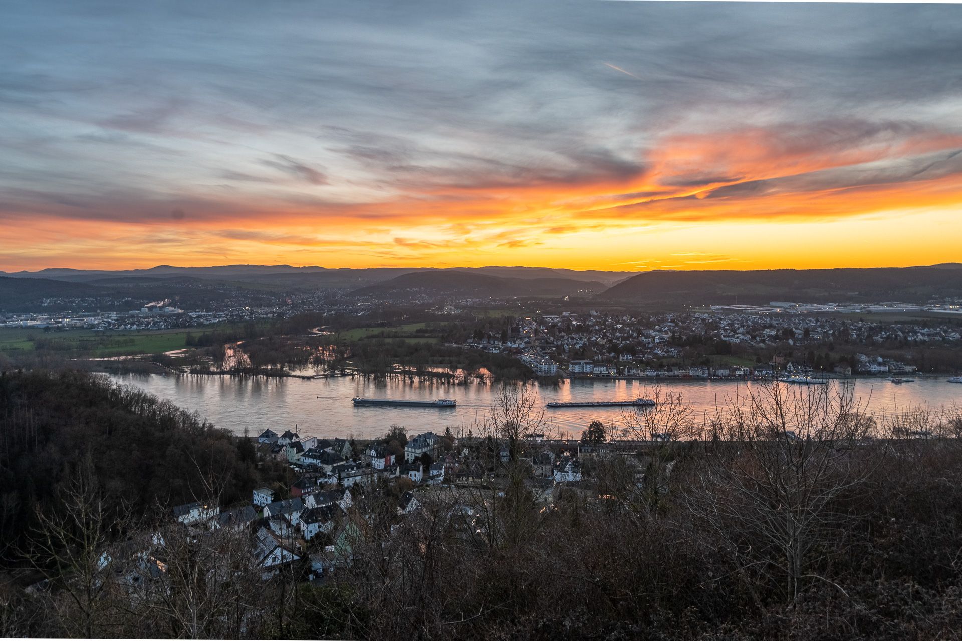 Viewpoint on the Kaiserberg, Germany