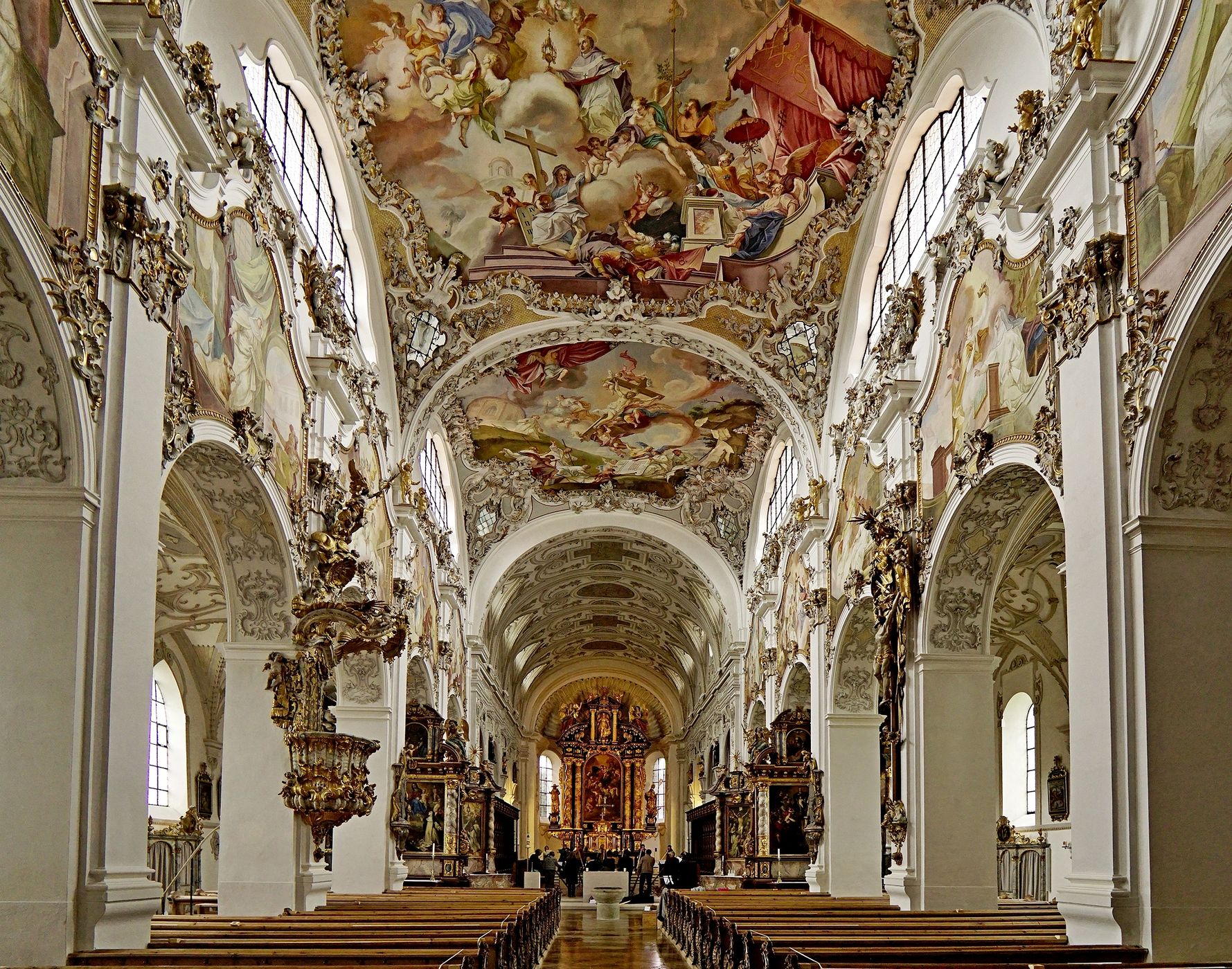 Welfenmünster Steingaden interior, Germany