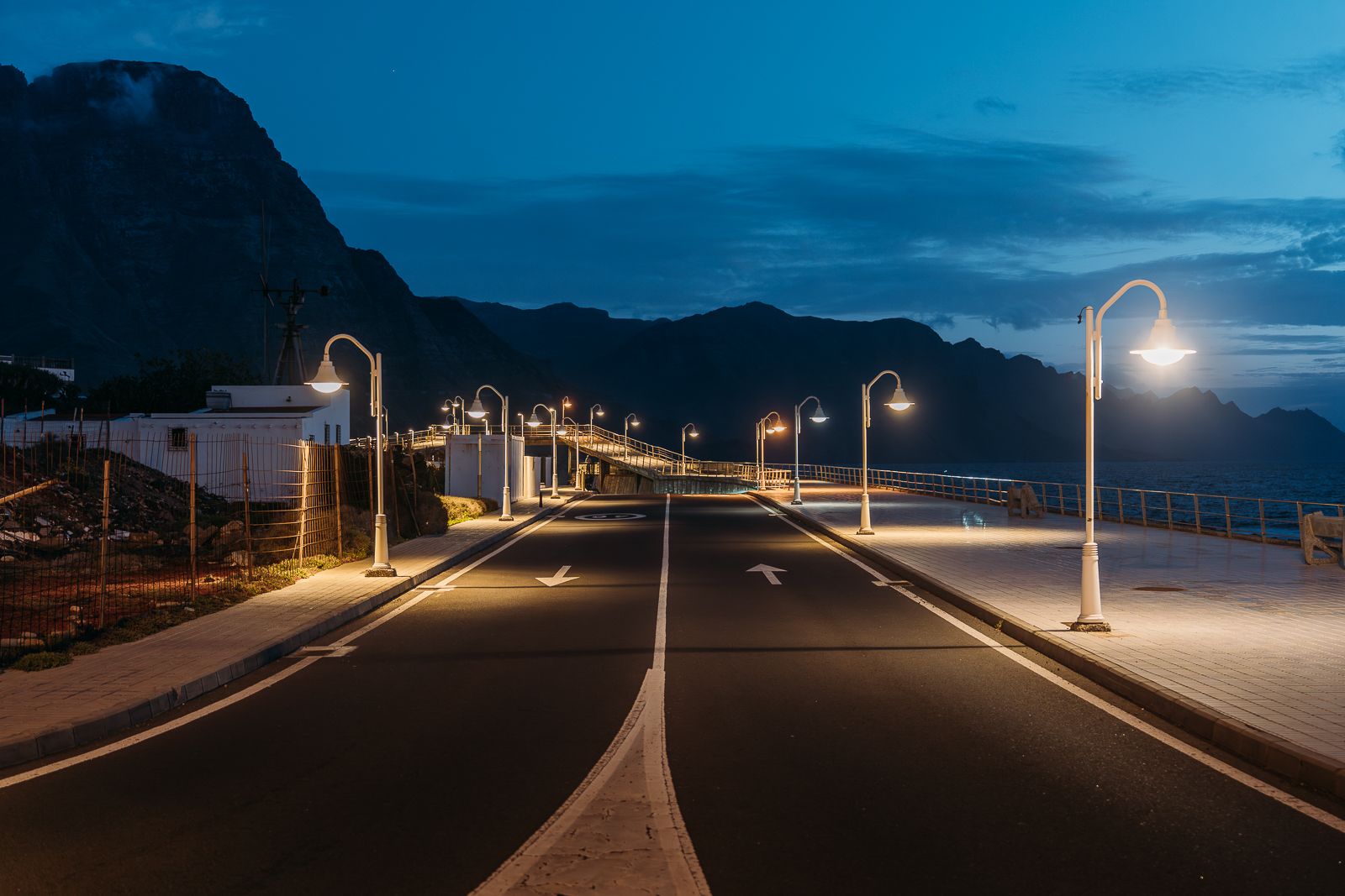 Agaete Harbor Road, Spain