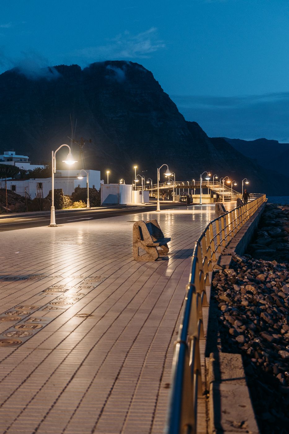Agaete Harbor Road, Spain