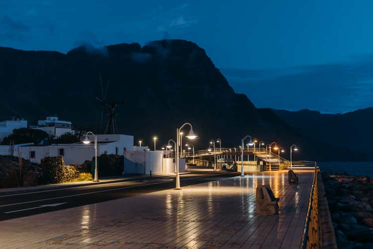 Agaete Harbor Road