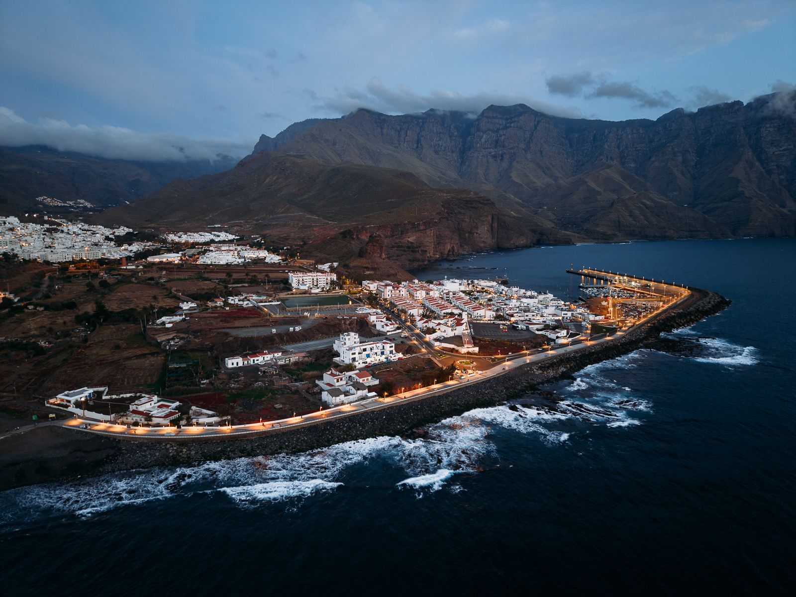 Agaete Harbor, Spain