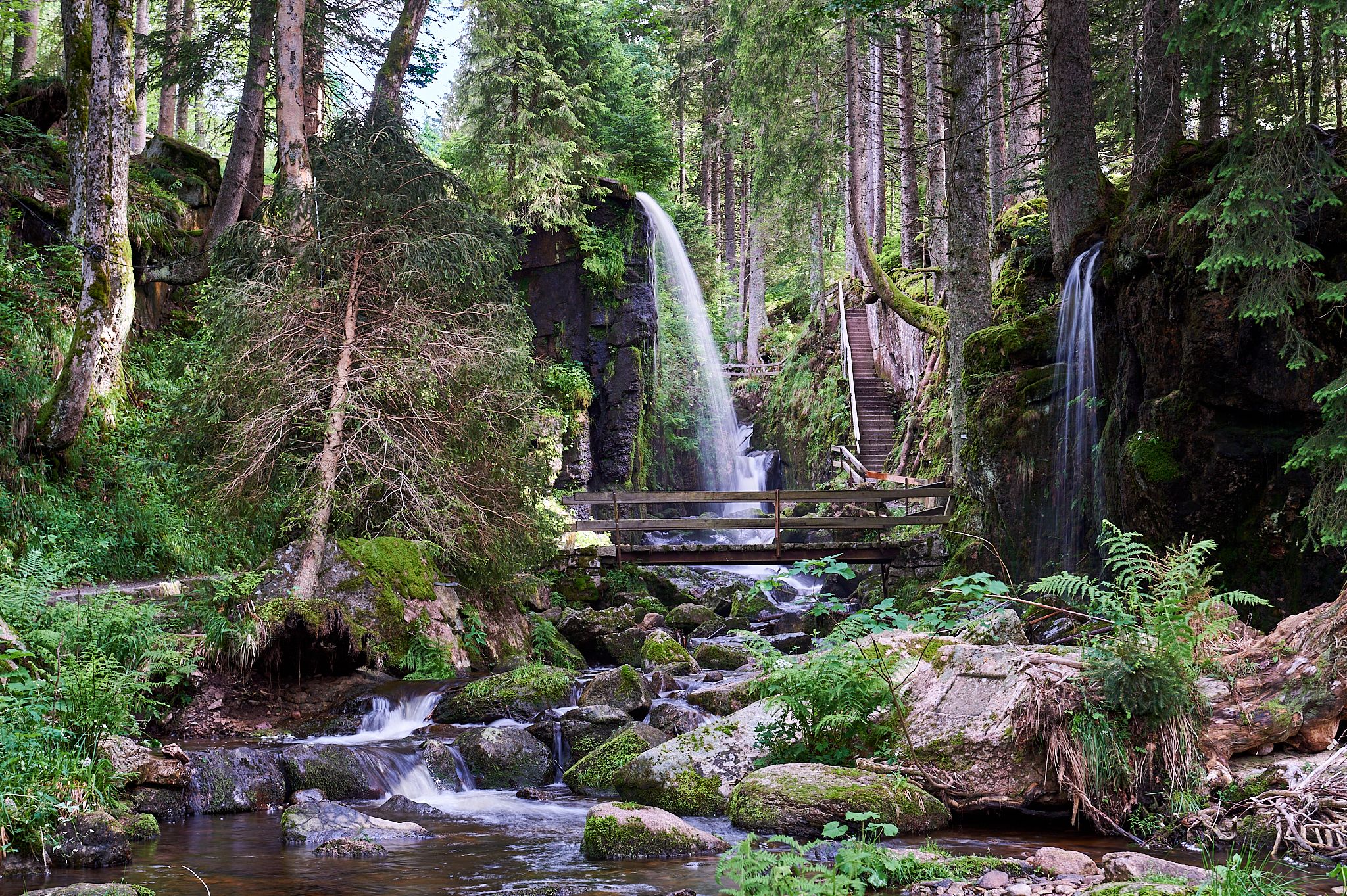 Menzenschwander & Albschlucht Wasserfall, Germany