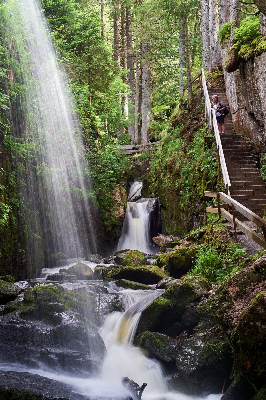 Menzenschwander & Albschlucht Wasserfall, Germany