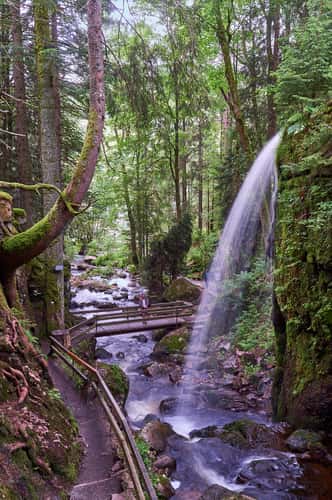 Menzenschwander & Albschlucht Wasserfall