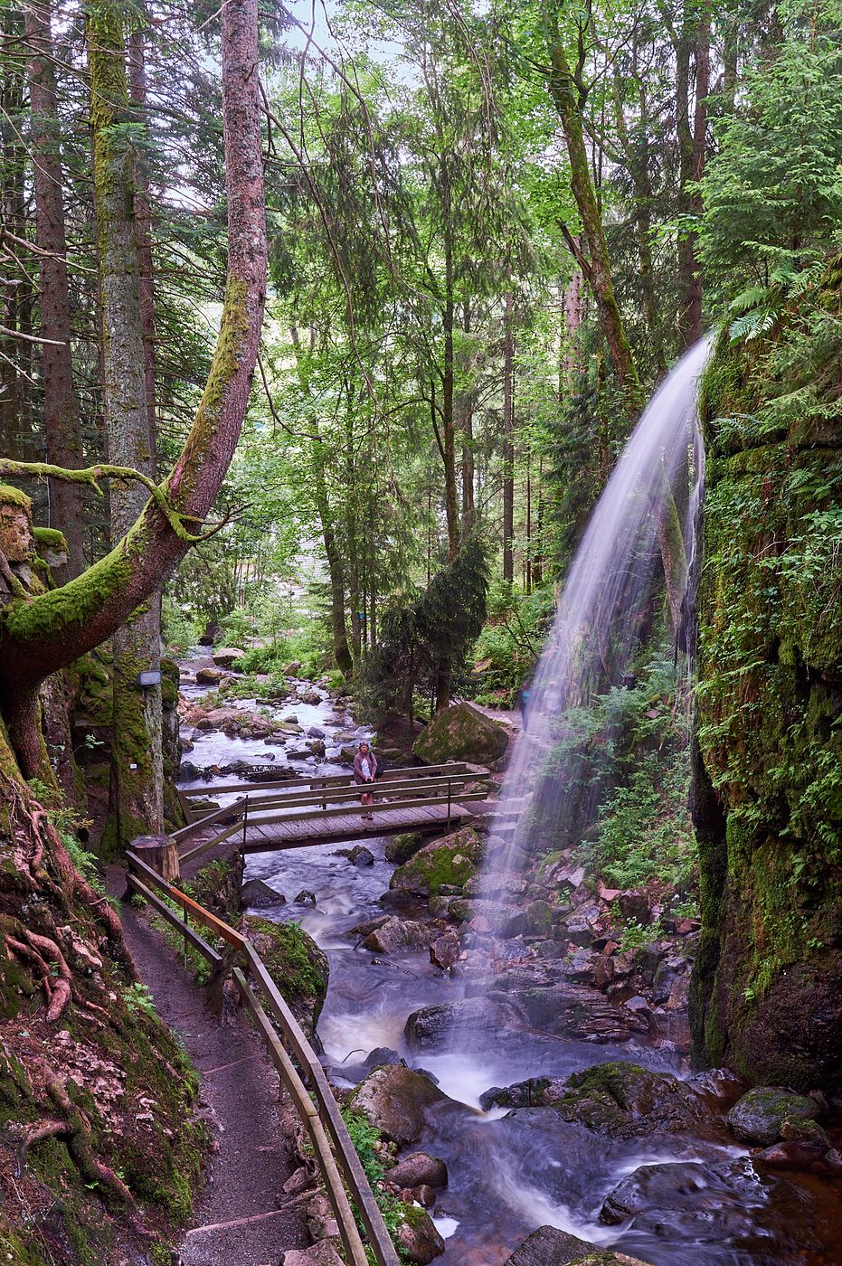 Menzenschwander & Albschlucht Wasserfall, Germany