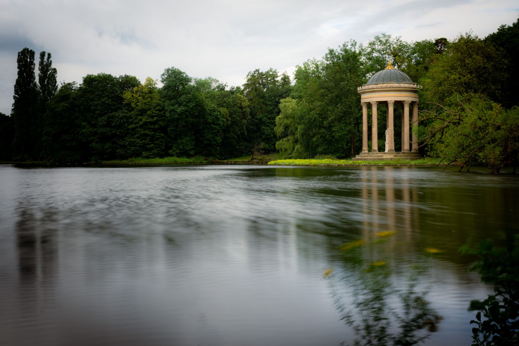 Apollo Temple in Nymphenburg Palace Park, Germany
